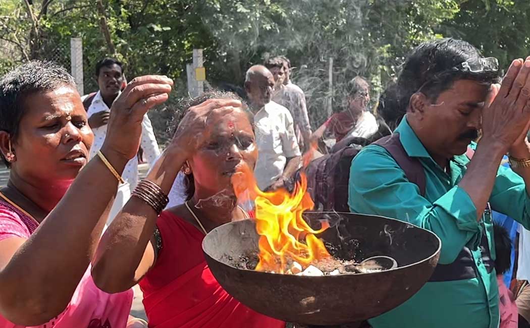 Devotees going to Thiruvannamalai Girivalam suffer without water