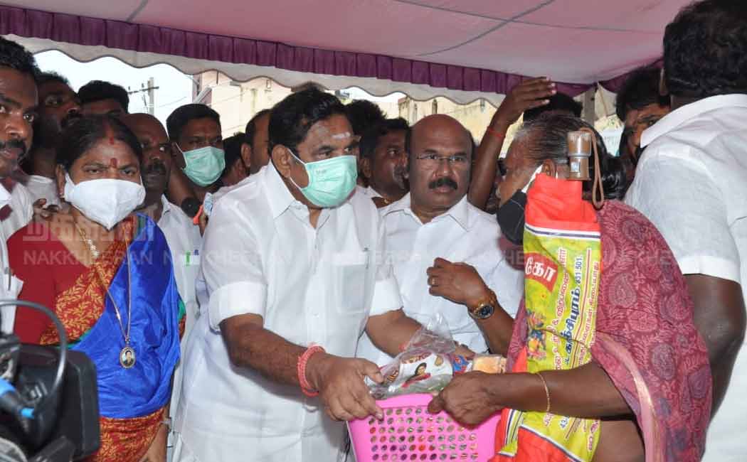 Edappadi Palanisamy who provided relief in the puzhal
