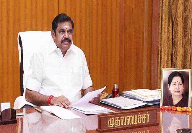 bharat net project cancelled union government cm palanisamy