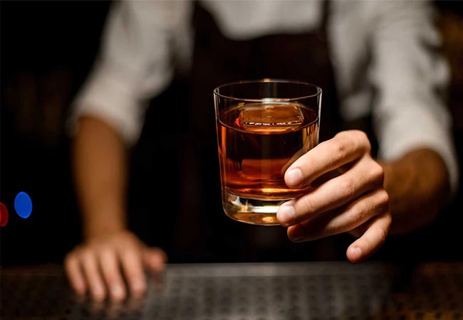 Worse for workers as a result of drinking too much alcohol and tinner!