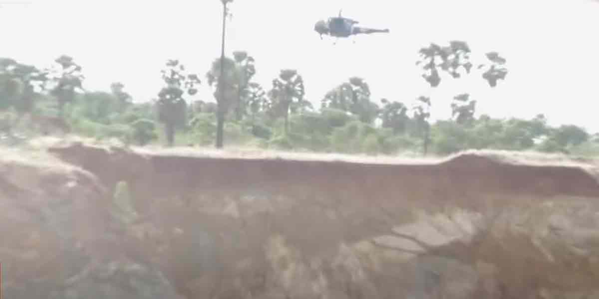 6 workers trapped in a rock collapse in Rescue work intensified!