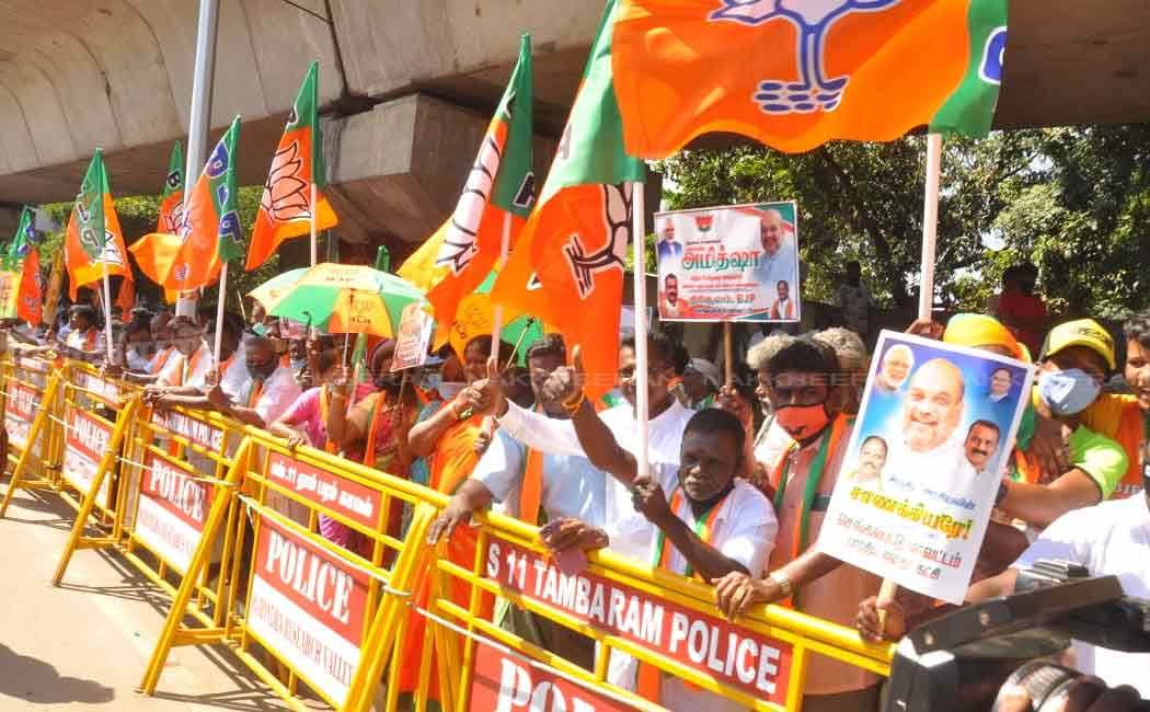 BJP Leader amit sha at chennai