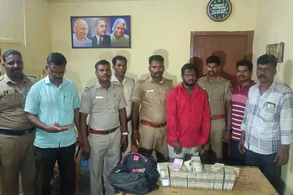villupuram chinthamani indian bank cashier incident