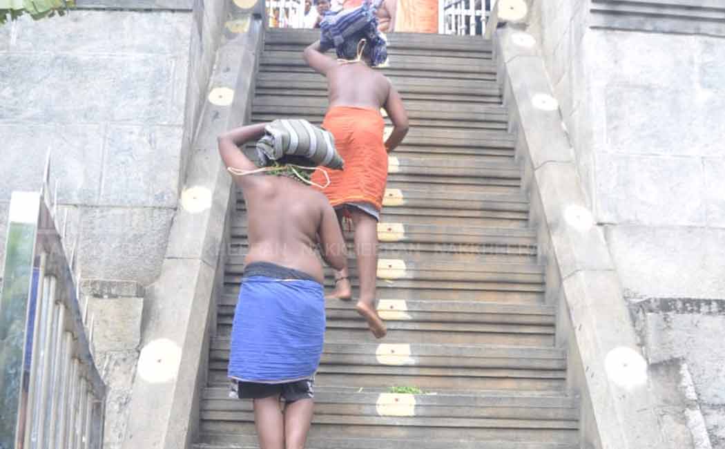 Devotees fasting at Raja Annamalaipuram Iyappan Temple (Pictures)