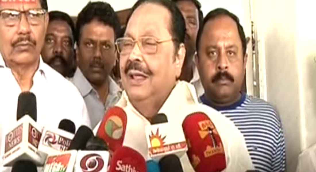 DMK Treasurer Thurumurugan interview