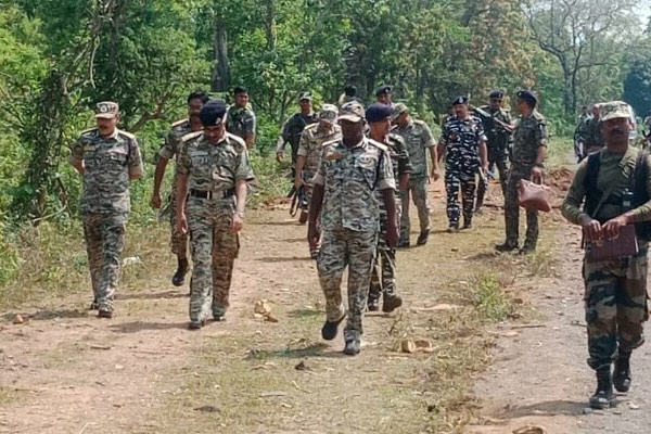 3 security personnel were killed at in Chhattisgarh