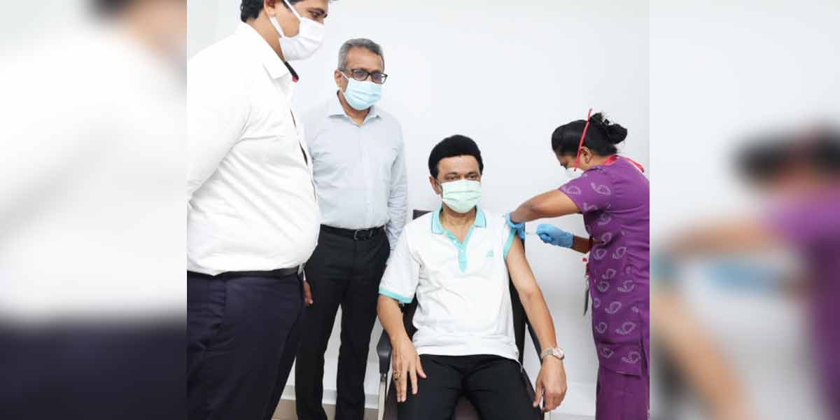 '' I took the booster dose today as a frontline employee '' - Chief minister Tweet!