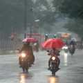  Rain in 6 districts in 3 hours