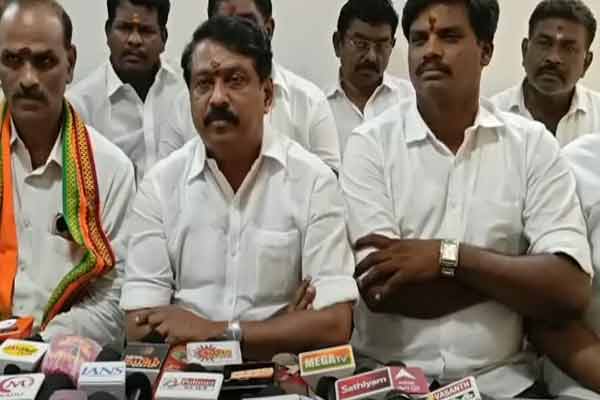 Nainar Nagendra says There is no need to call them and talk to them