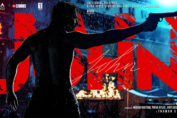 Release date announcement on Atlee's Hindi film
