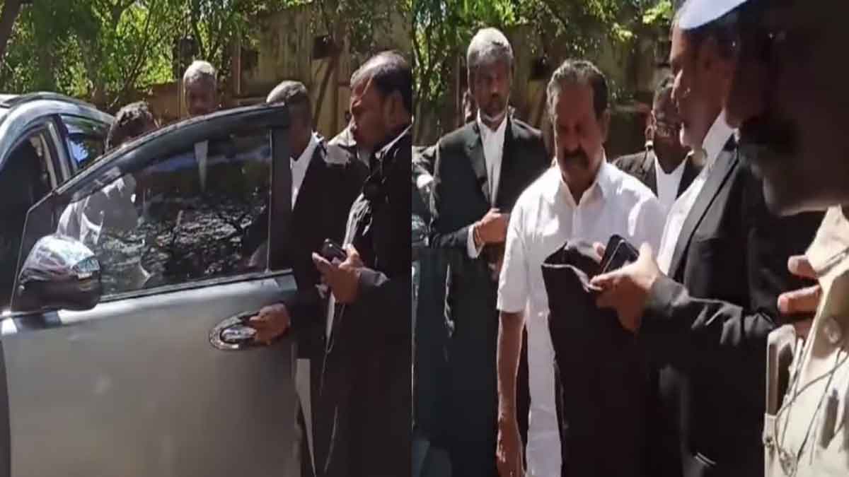 Red soil case; Minister Ponmudi appears in person