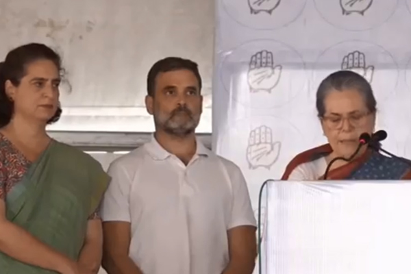 Sonia Gandhi speech to support rahul gandhi in raebareli