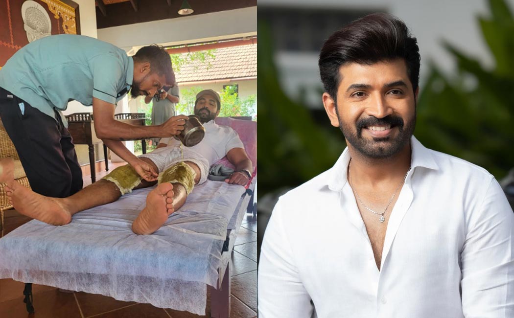 Arun Vijay is undergoing treatment in Kerala