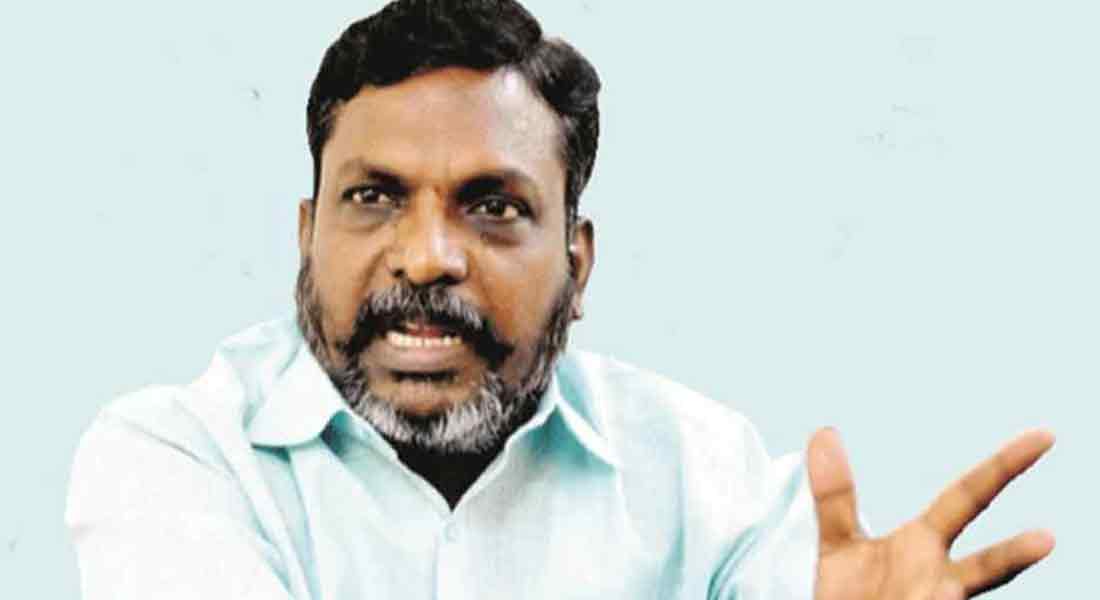 Tirumavalavan Recession in Chitambaram