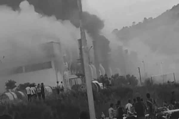 Hosur near Nagamangalam cell phone manufacturing company incident