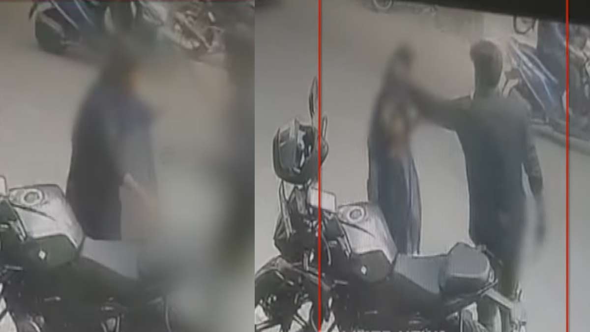 A young man who tried to cut a woman in broad daylight