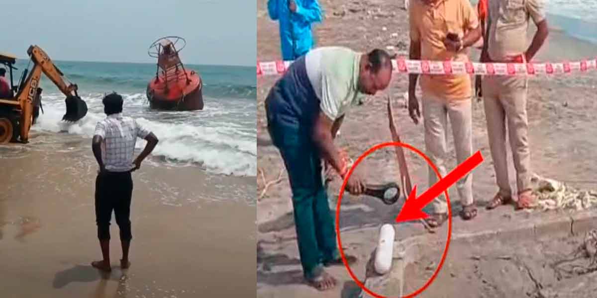 Mysterious objects that suddenly wash ashore; A fishing village in shock