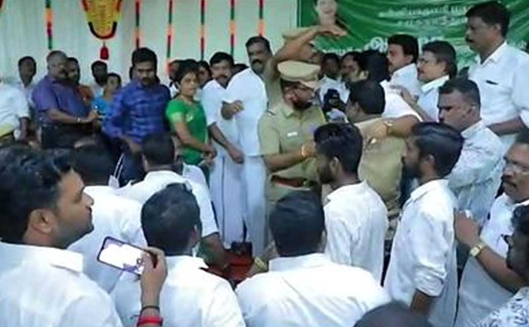 Problem between admk and dmk in kanyakumari