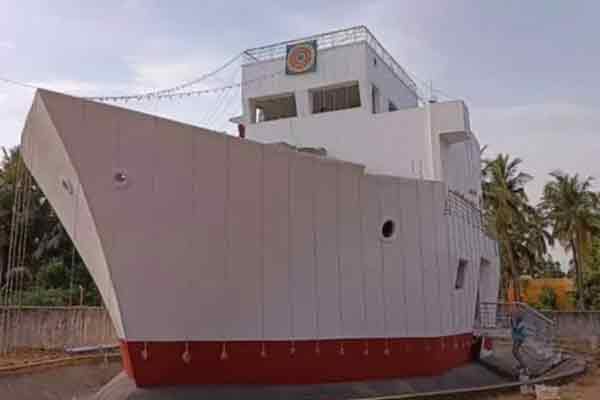 cuddalore marine engineer build ship house for wife