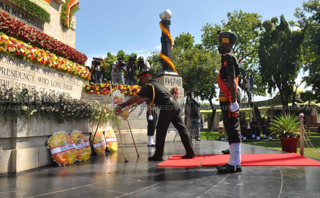 Troops pay tribute to Kargil War Memorial Day