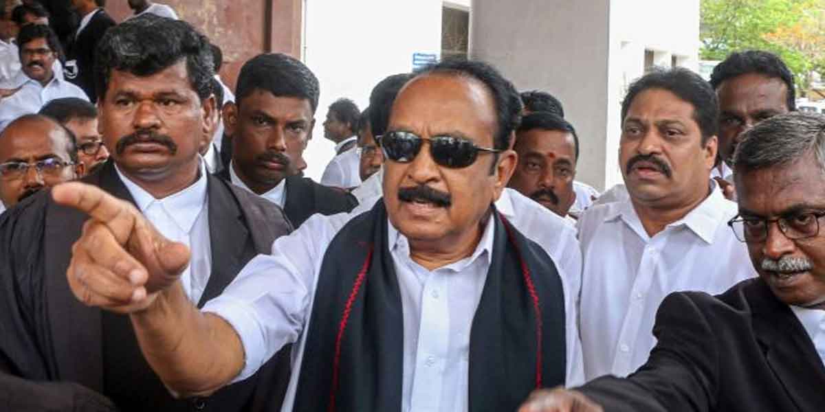 "One day he says he will come to politics... the next day he says he won't come from the Balkans" - Vaiko interview!