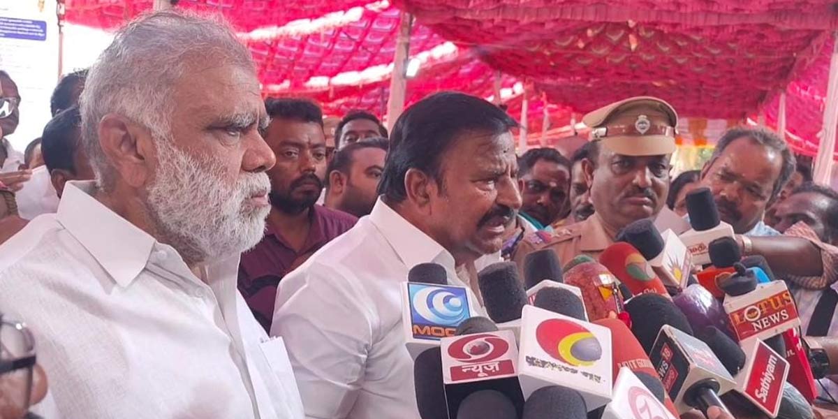 'Water will be brought from Vaigai Dam to Dindigul' - Minister Nehru interview