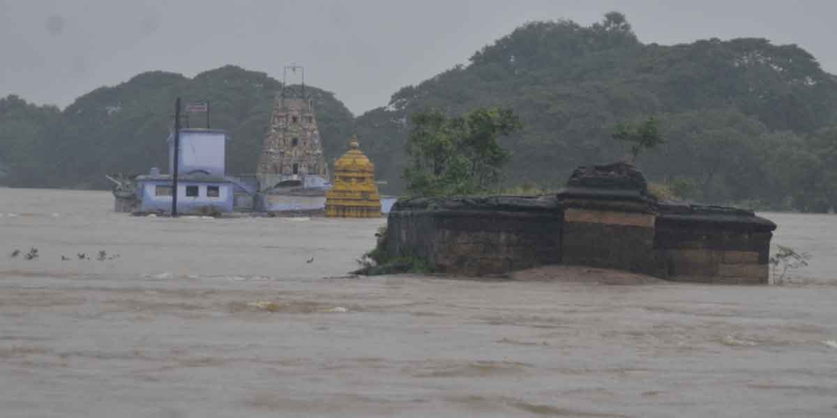 Extreme levels of flood danger were announced in at least two places.
