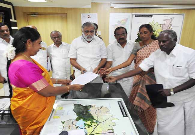 dindigul district local body election i periyasamy