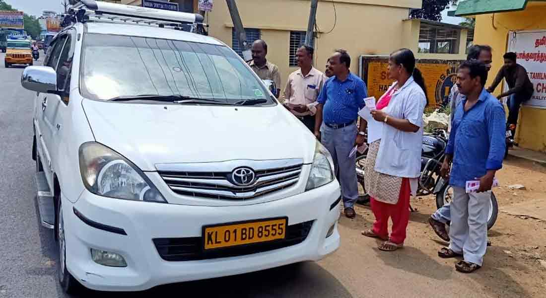 Preliminary action on the Tamil Nadu border to prevent the spread of NIFA virus!