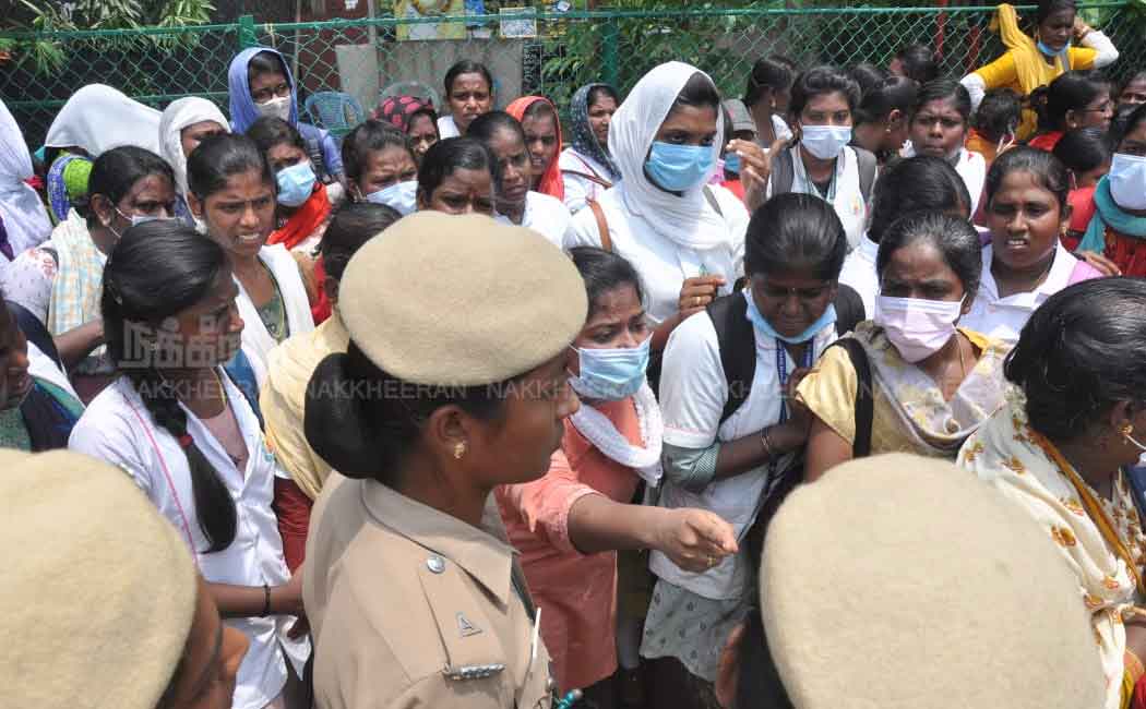 Nurses who fought! Police arrested!