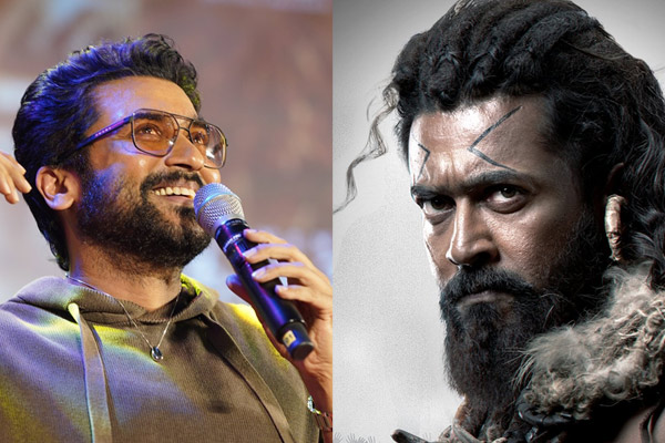suriya shared a kanguva story