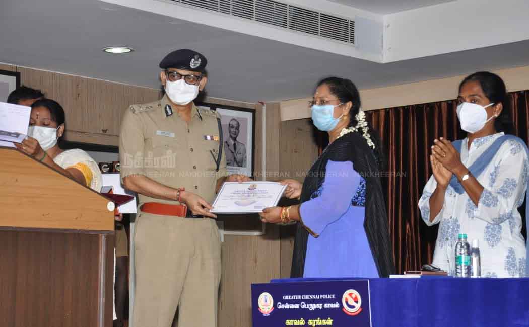 ‘Police Hands’ event held at the Commissioner's Office, Chennai