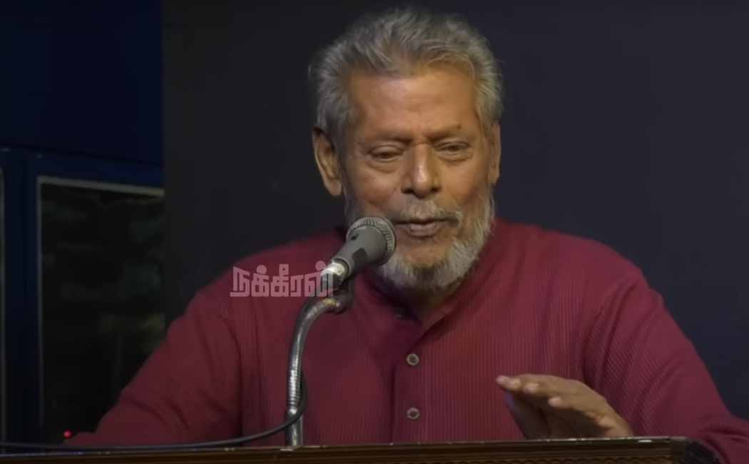 Delhi Ganesh speech about Nakkheeran Gopal
