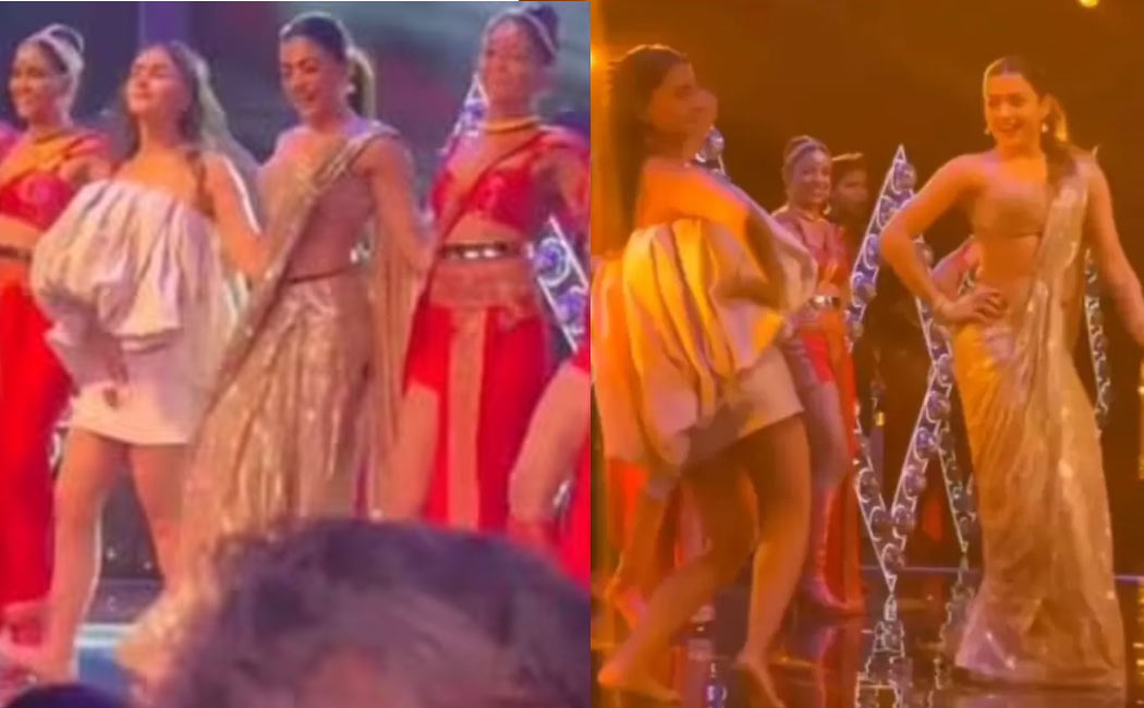 Alia Bhatt joins Rashmika Mandanna to dance to Naatu Naatu