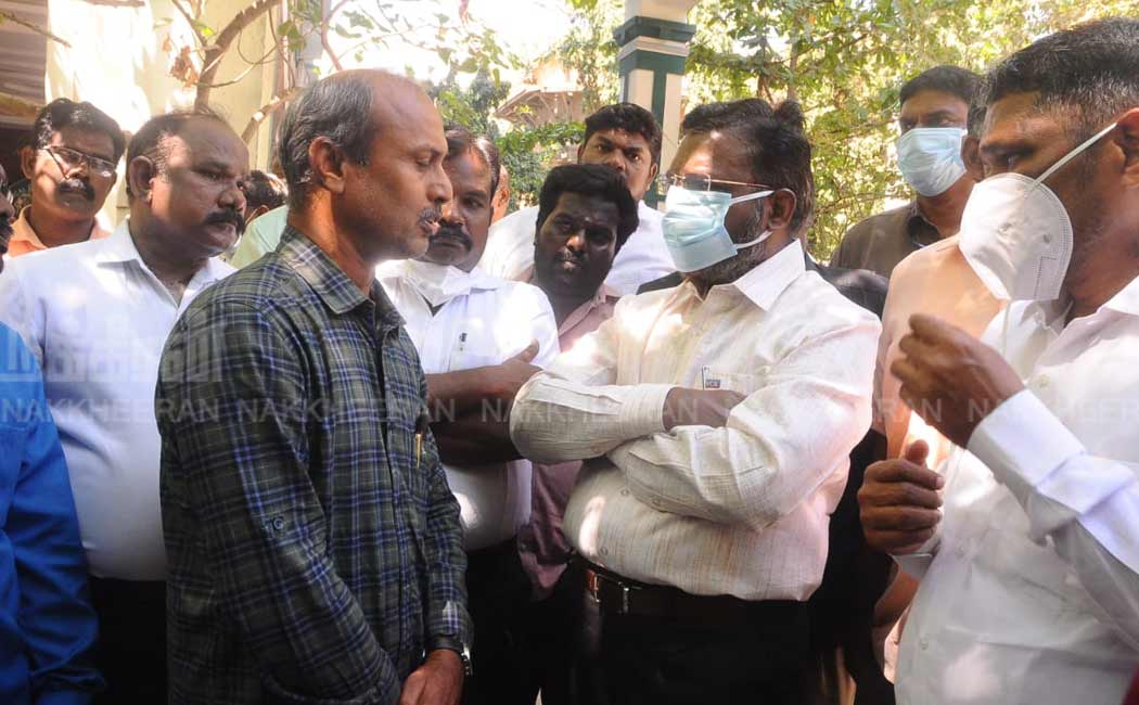 Thirumavalavan MP pays tribute to Shanthan (Pictures)