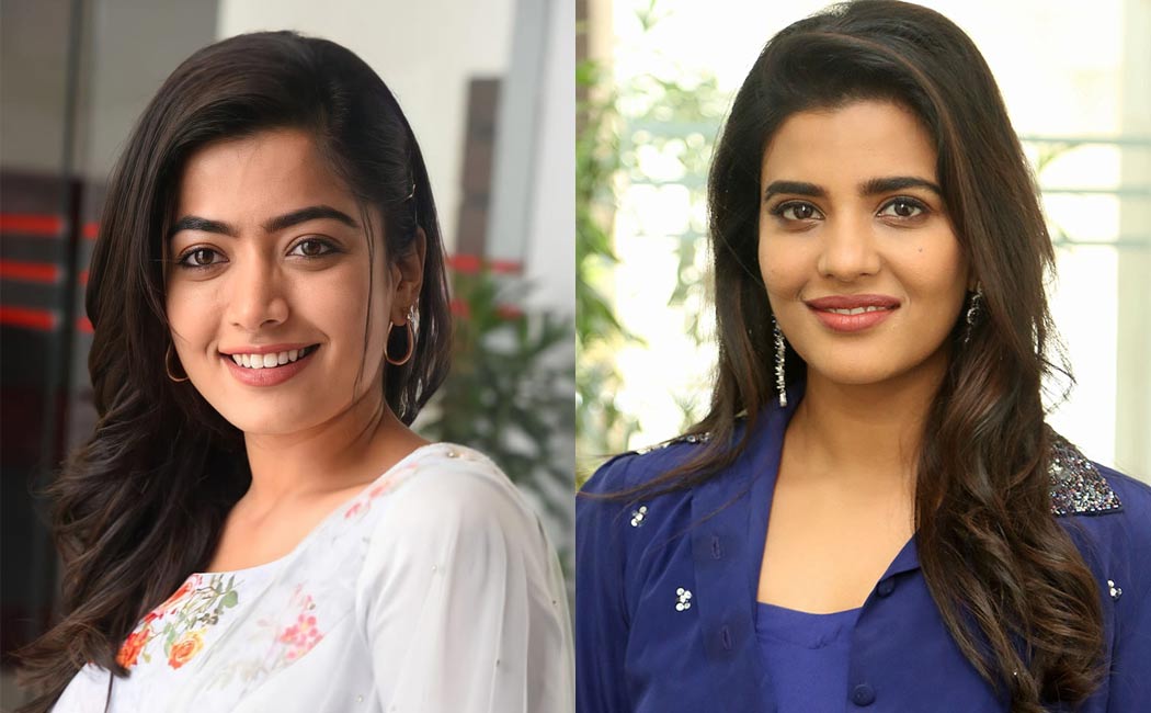 rashmika mandana reacts aishwarya rajesh speech
