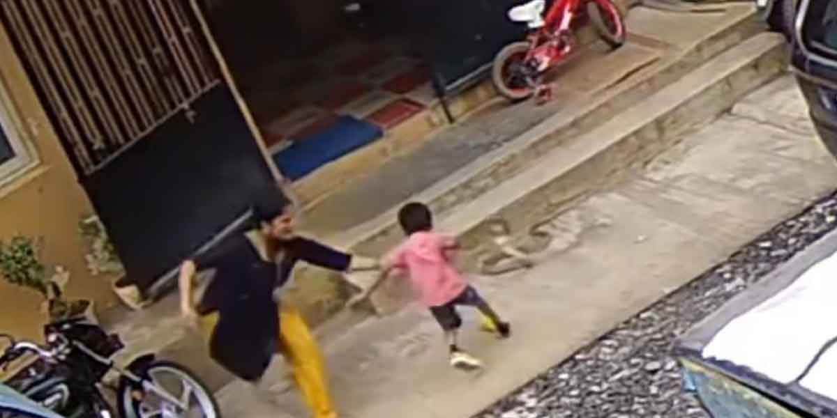 cobra... mother who risked her life to save her son... viral video!