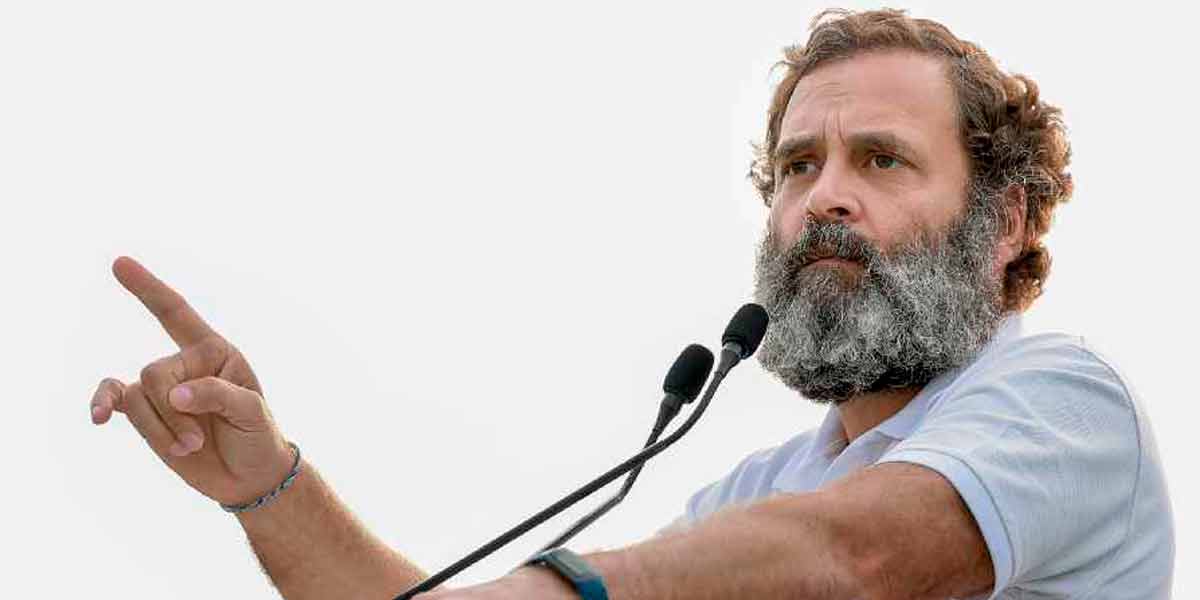 'I am fighting for the voice of the country' - Rahul Gandhi Tweet