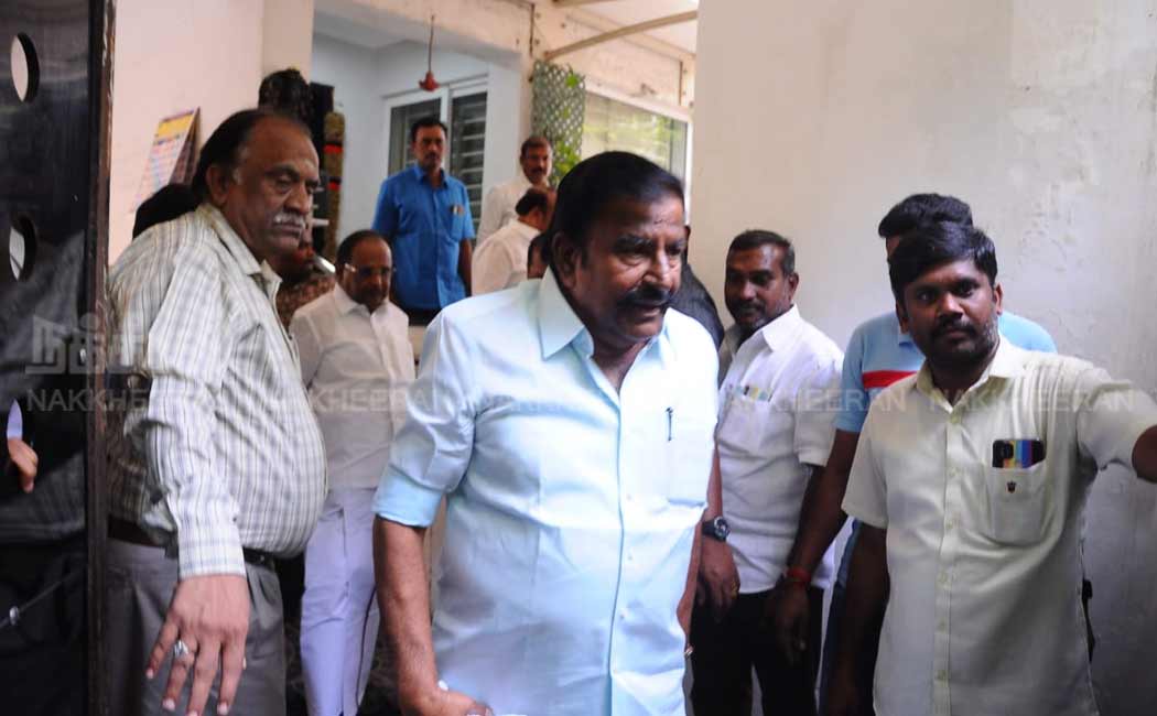 Senior ministers consult at Minister Ponmudi house