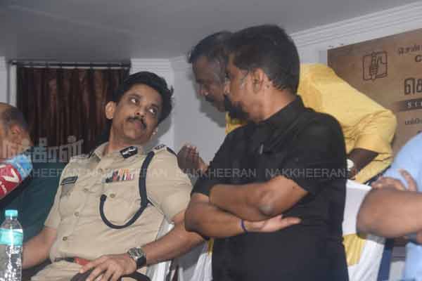 Commissioner arun opens restaurant at Chennai Press Club