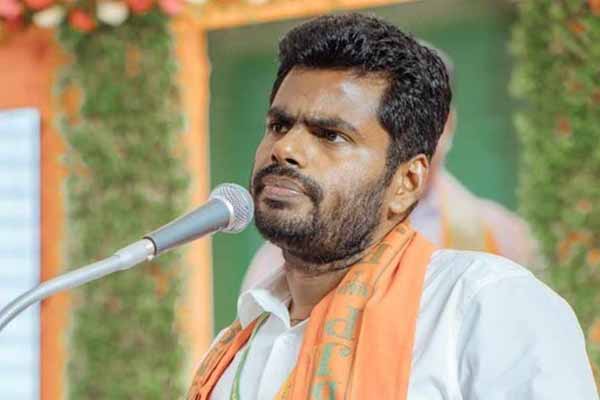BJP Annamalai panaiyur flg issue