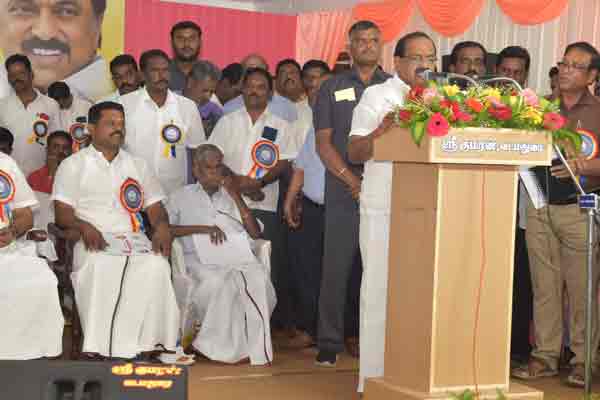 "More than 13 lakh ration cards have been issued since DMK came to power." - Minister Chakrapani