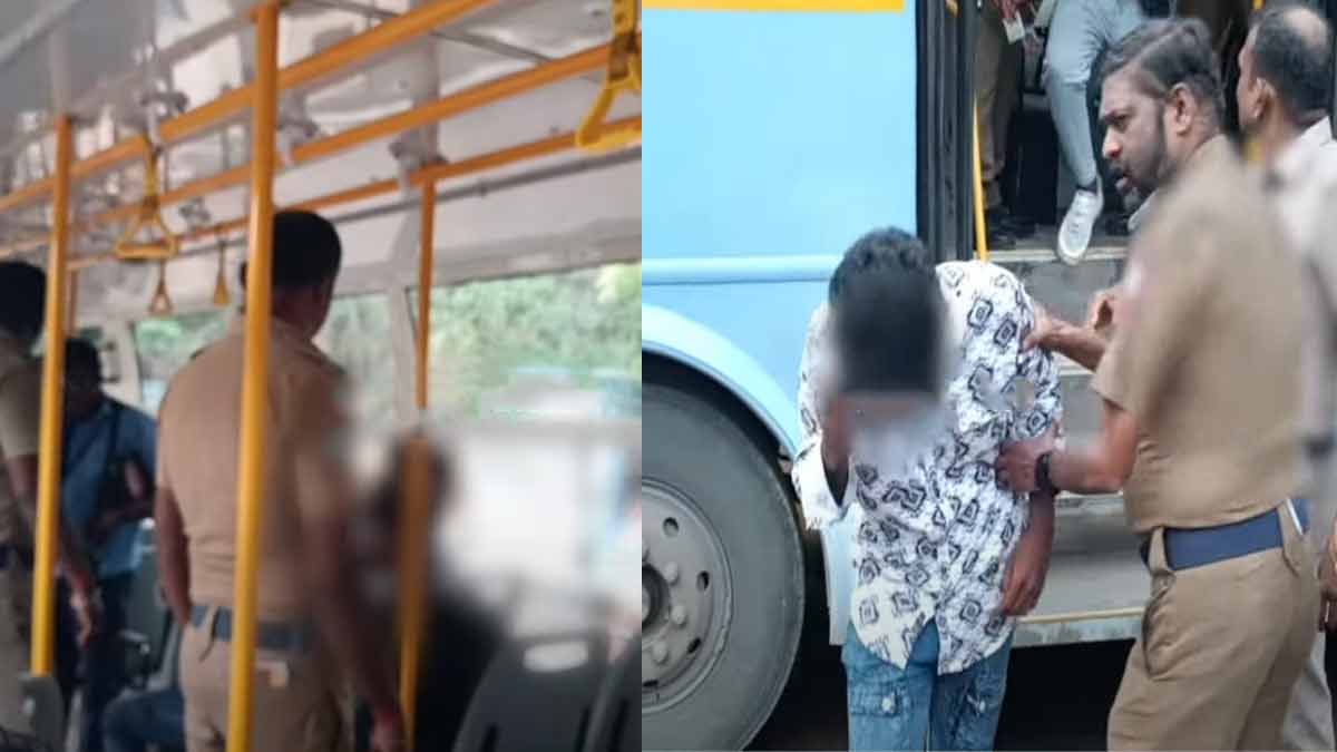 Atrocity on Government Bus; The police were shocked when they checked the bag