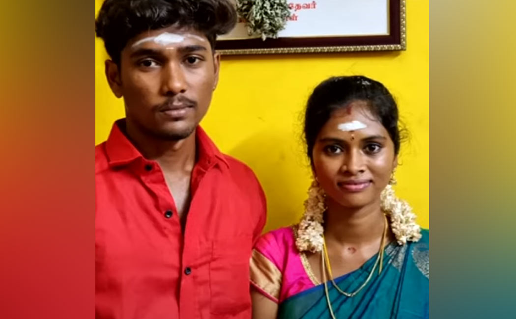 couple who got married for love was incident in three days