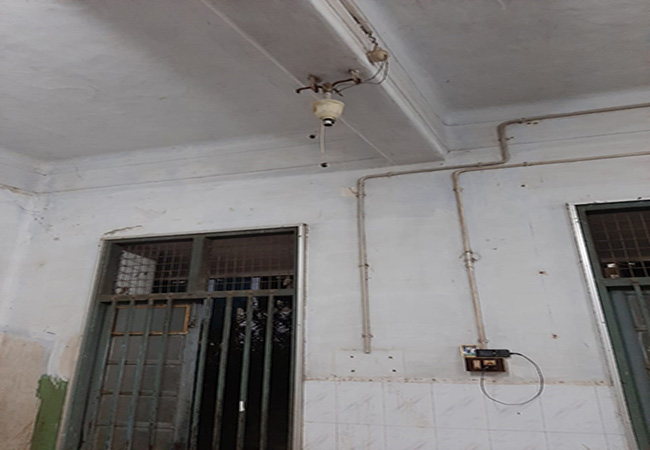 trichy govt hospital ceiling fan incident admit child peoples shock