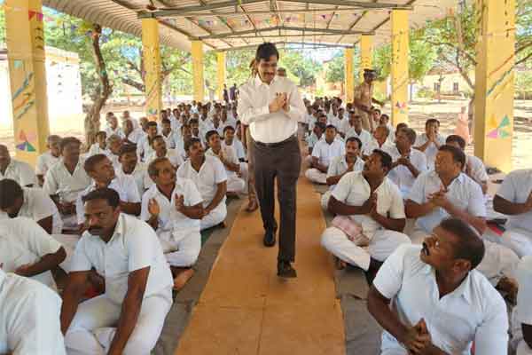Iraiyanbu visit cuddalore prison