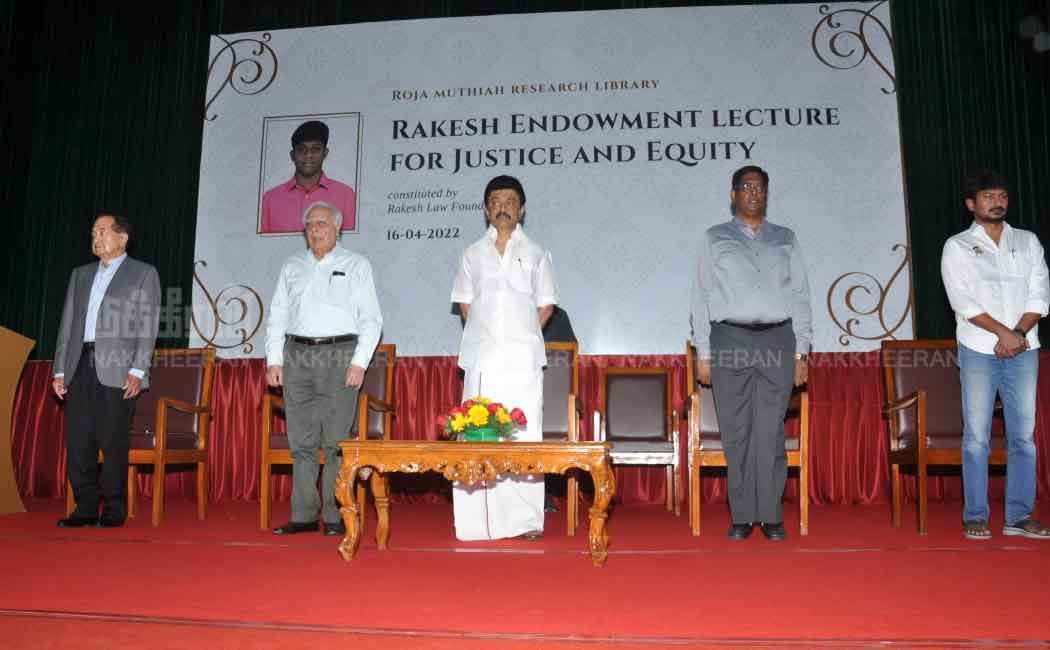 Constitutional Speech; Nakkeeran Editor participation!