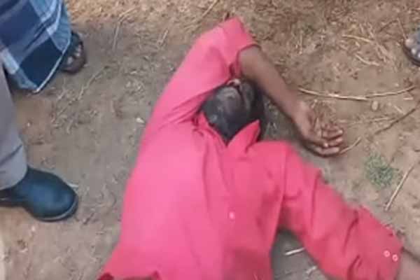 A man hit his wife and children and staged a drama in Salem