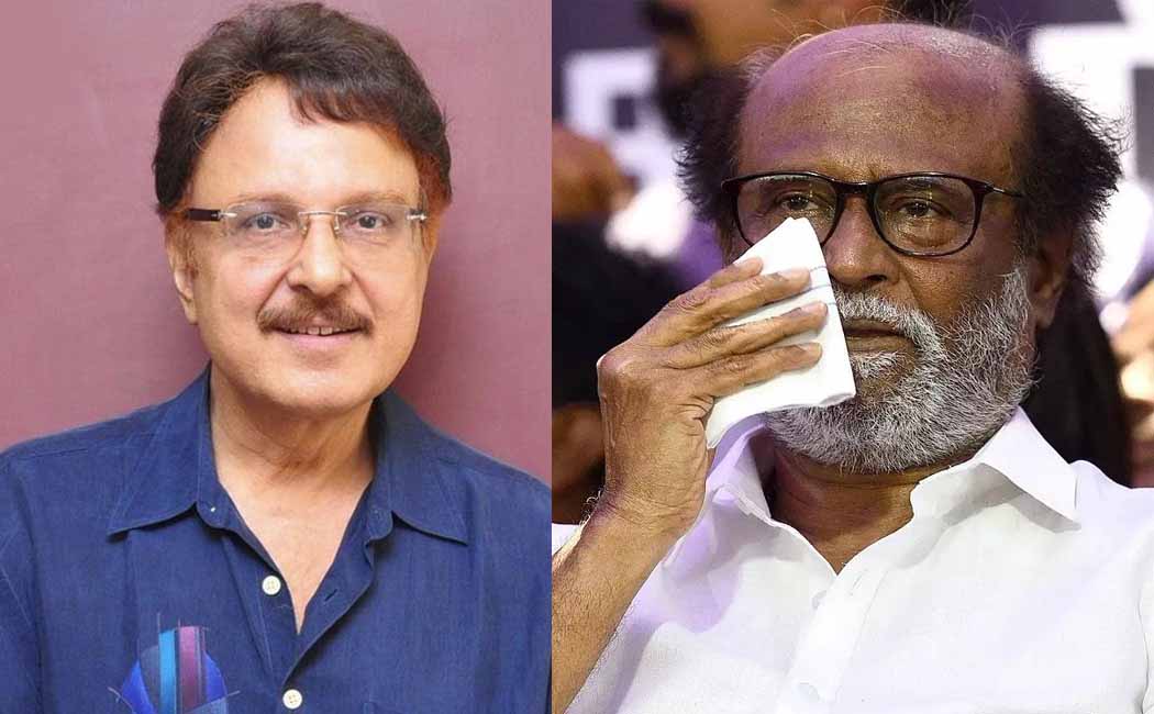 One day he gave me cigarette” Rajinikanth condolence remembering Sarathbabu