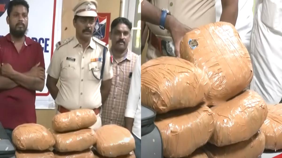 Ganja seized in Egmore - A candid confession given by the arrested person